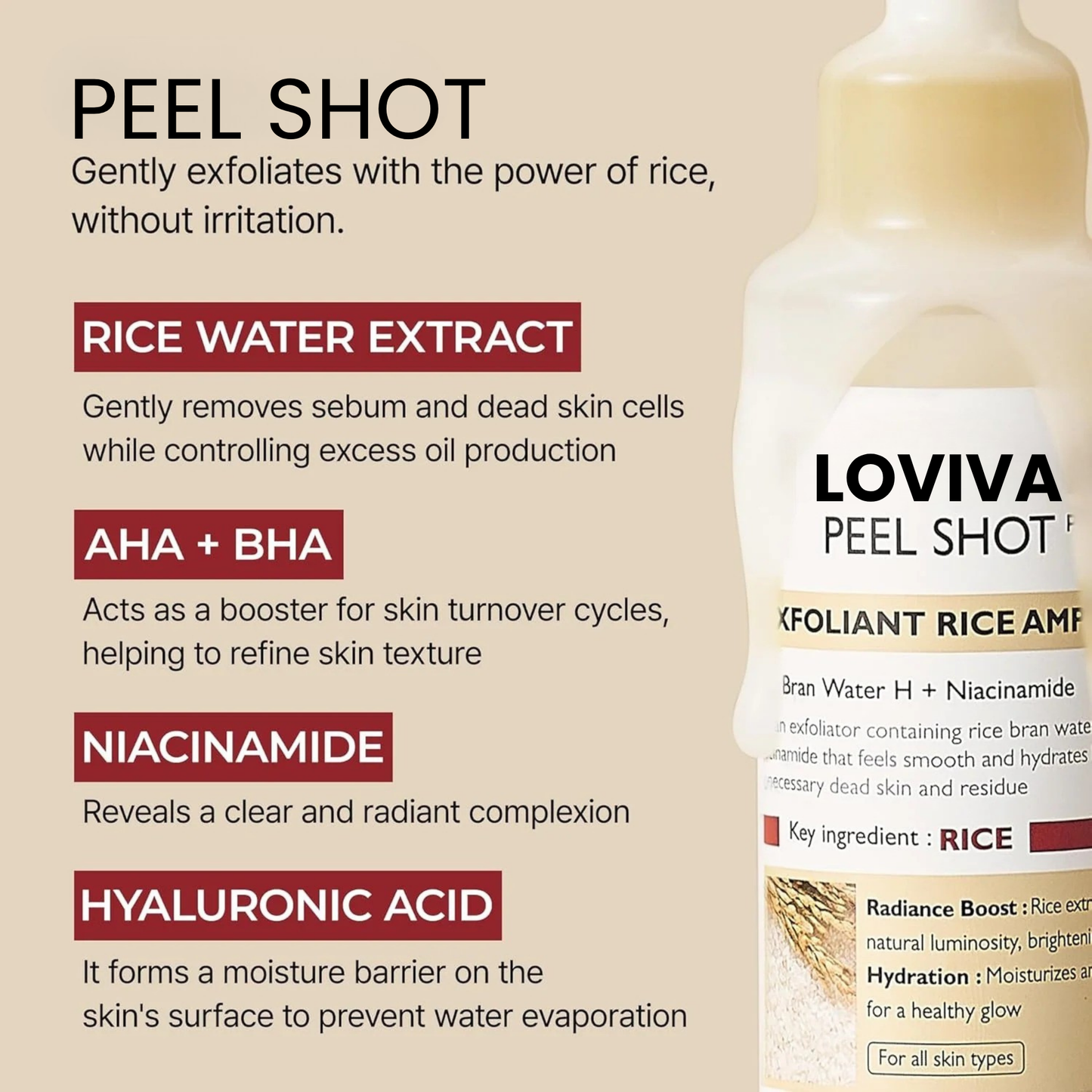 Rice Peel Shot Exfoliant