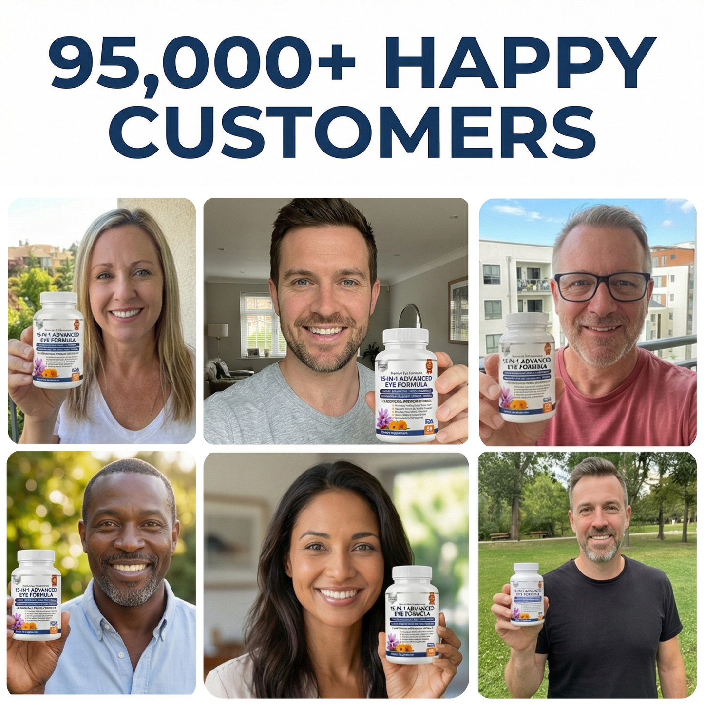 Advanced Eye Supplement - Support Clarity, Protection & Screen Fatigue