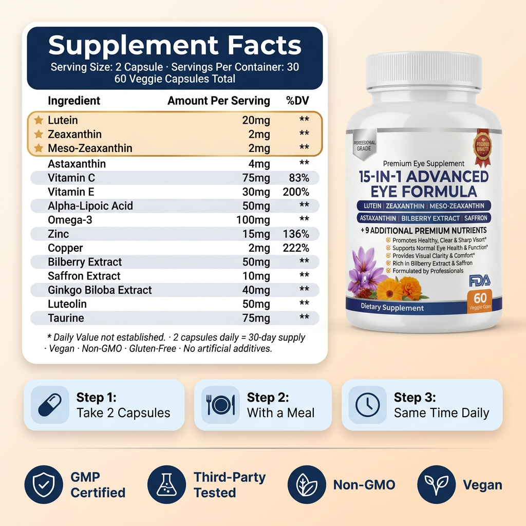15-in-1 Advanced Eye Formula