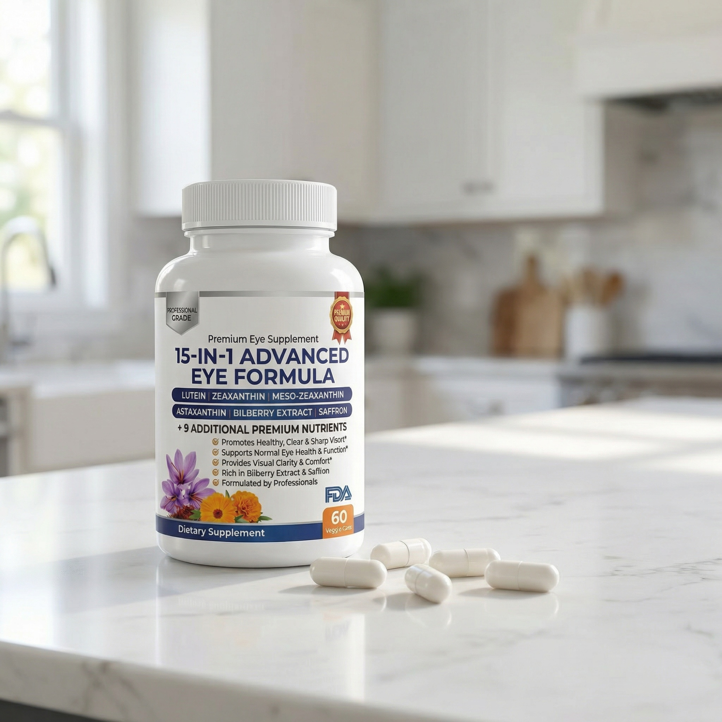 Advanced Eye Supplement - Support Clarity, Protection & Screen Fatigue